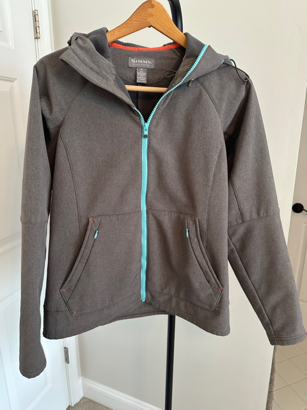 Simms Women’s UPF 50 Water Resistant Fleece Full Zip Hoodie